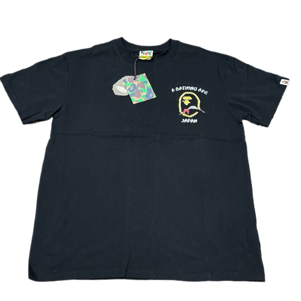 A Bathing Ape 1993 Japan Black Tee